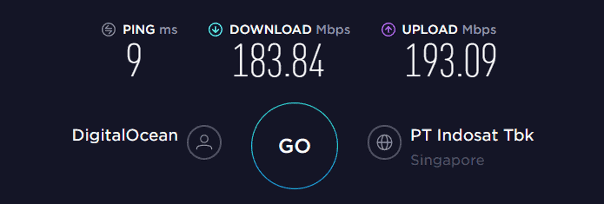 torguard connection speed singapore server