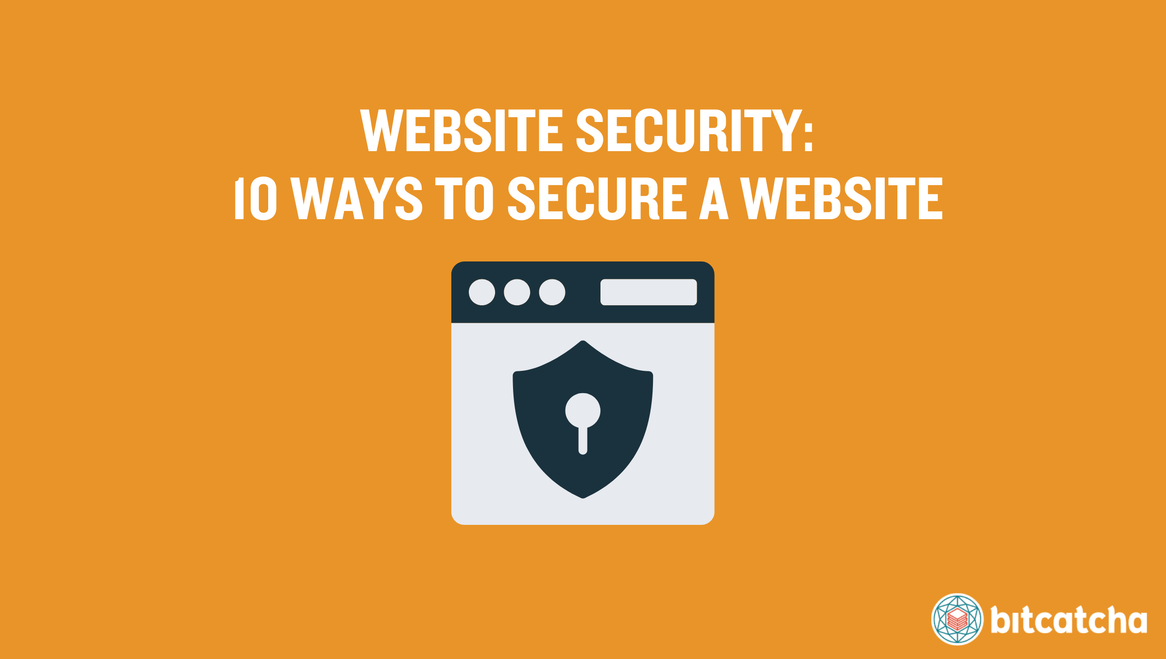 ways to secure a website