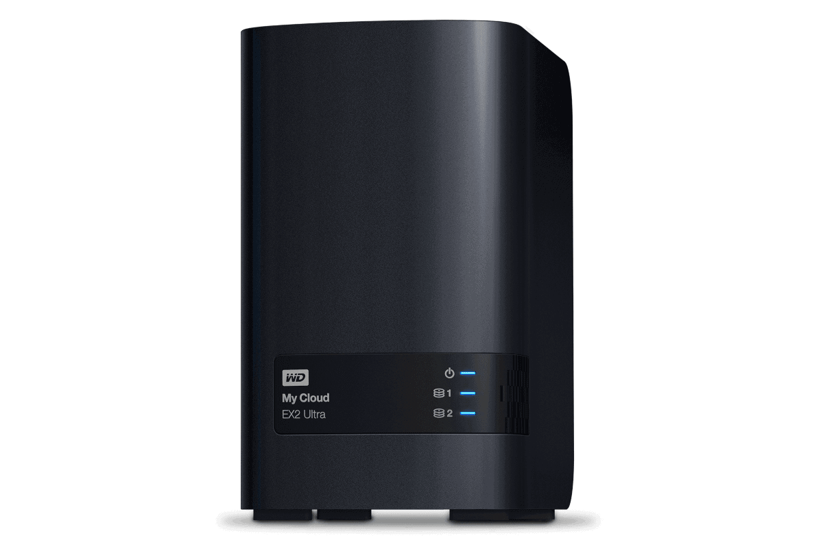 western digital my cloud ex2 ultra nas device for home user