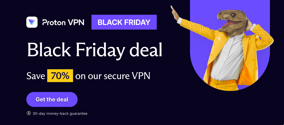 protonvpn black friday sale 2024