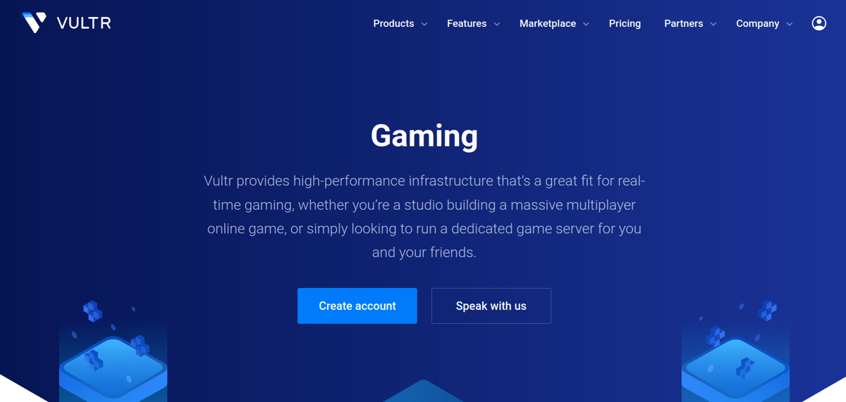 vultr game server hosting