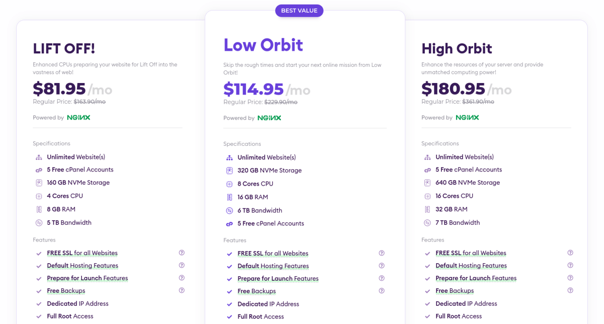 hostarmada dedicated server hosting plans