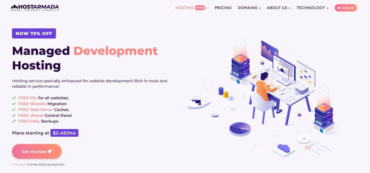 hostarmada developer hosting
