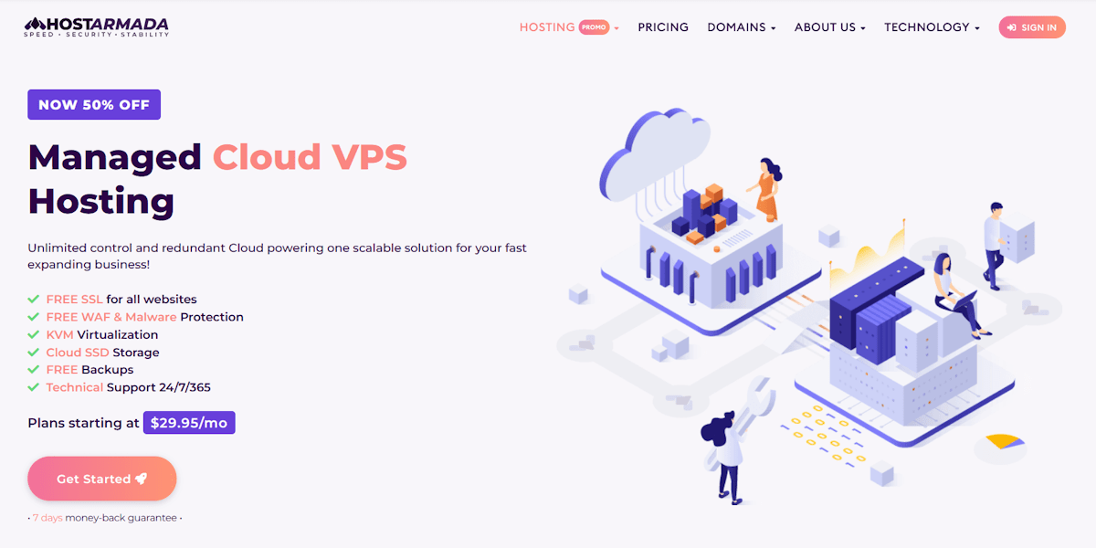 hostarmada vps hosting