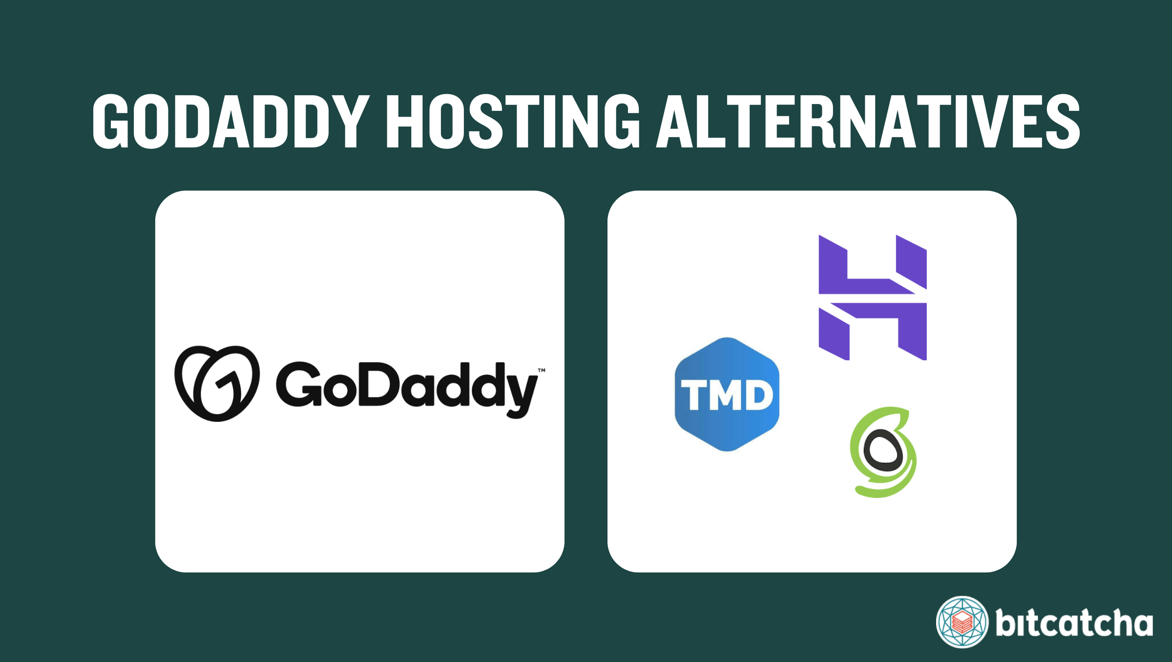 alternatives and competitors of godaddy hosting