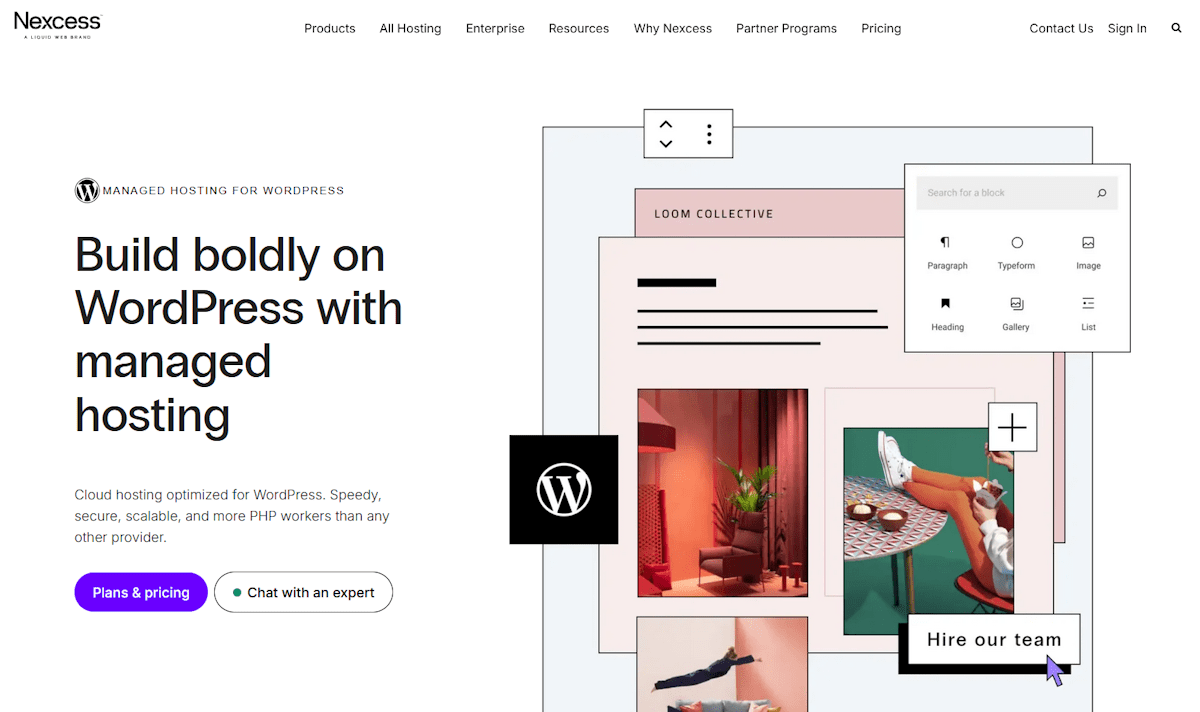 nexcess wordpress hosting