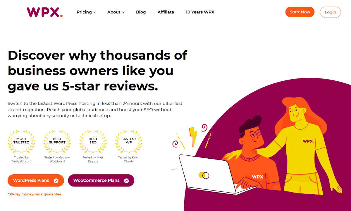 wpx wordpress hosting