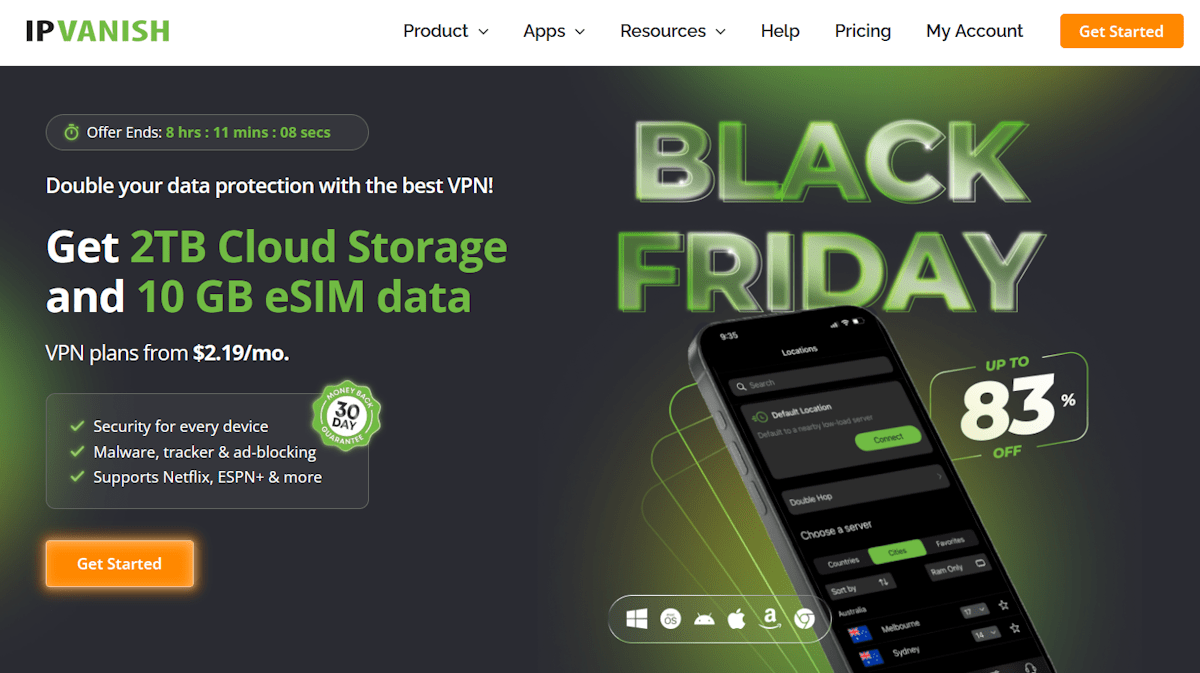 ipvanish black friday sale 2025